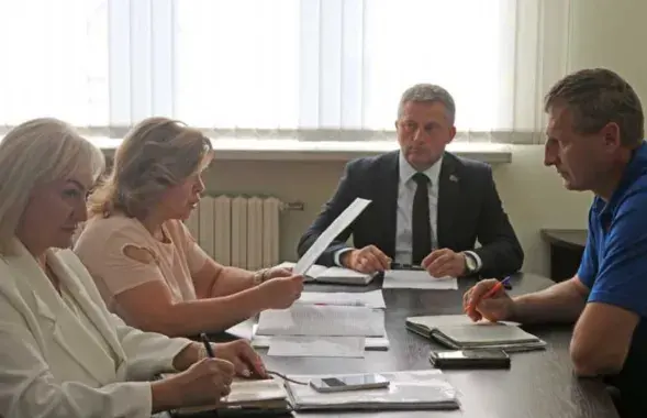 Совещание в Дятловском райисполкоме
