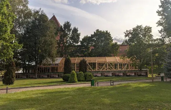 Ресторан возле Лидского замка
