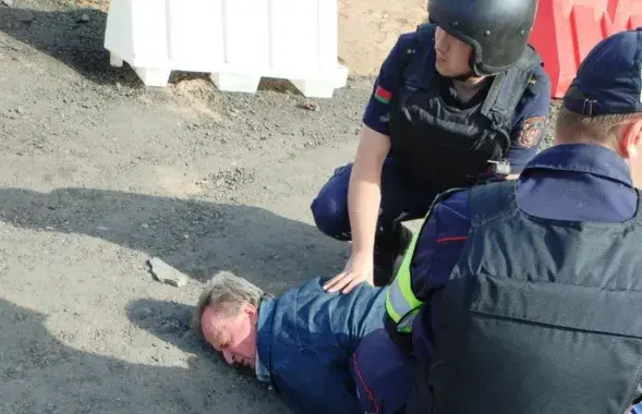 Задержанный могилевчанин
