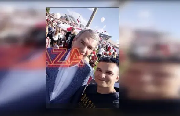 Житель Барановичей, который делал селфи с Павлом Латушко
