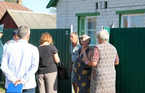 Вяскоўцы былі збянтэжаныя, што іх "эвакуююць"
