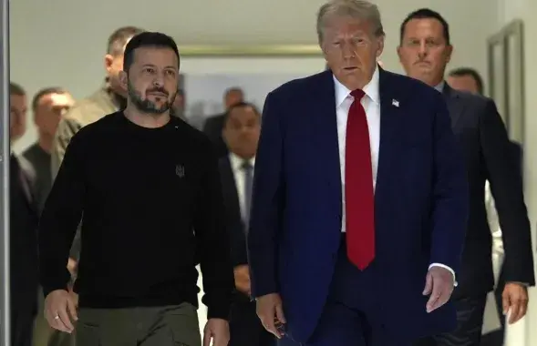 Владимир Зеленский и Дональд Трамп
