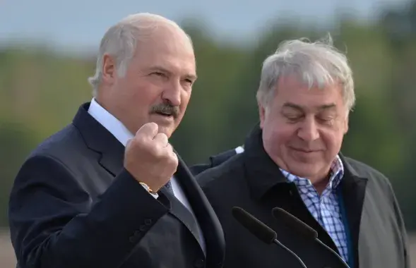 Александр Лукашенко и Михаил Гуцериев
