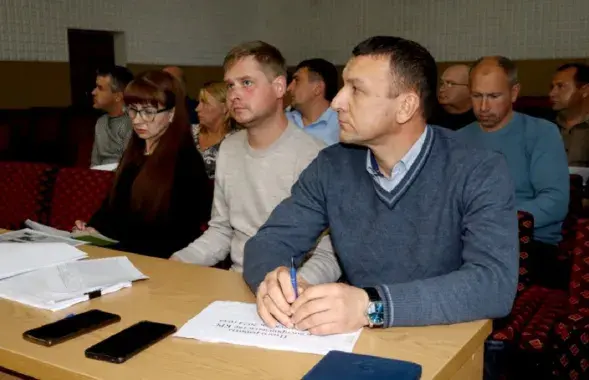 Удзельнікі нарады былі без настрою

