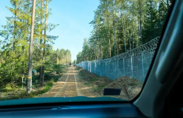 Беларуска-латвійская мяжа

