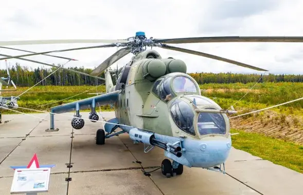 Верталёт Мі-24, ілюстрацыйнае фота
