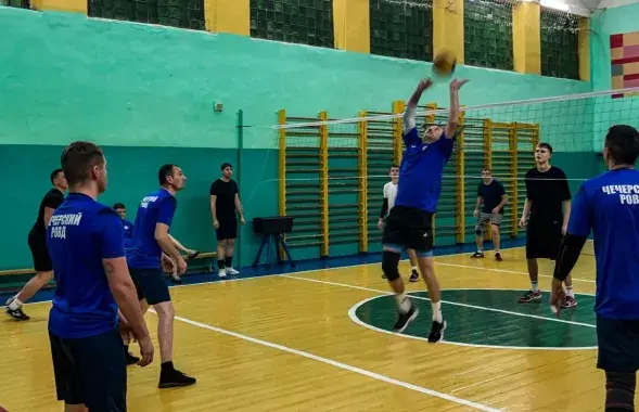 Милиционеры пытались сопротивляться
