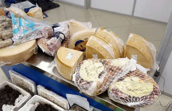Прадукты харчавання засталіся ў Беларусі

