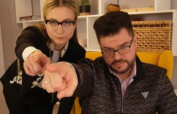 Кацярына Гардзеева і Васіль Ядчанка
