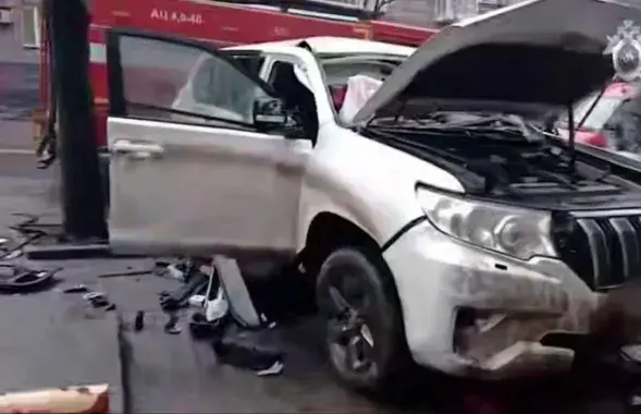 Взорван автомобиль начальника Оленовской колонии
