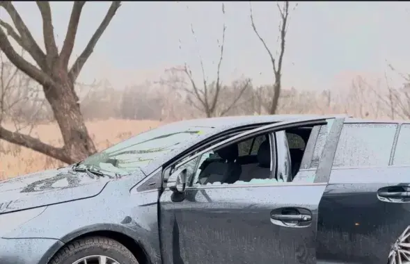 Аўтамабіль затрыманага брастаўчаніна
