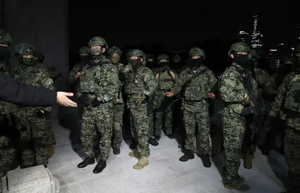 Паўднёвакарэйскія вайскоўцы
