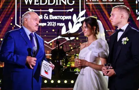 Свадьба Виктории Лукашенко
