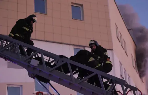 На пажары ў Віцебску
