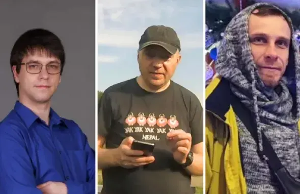 Аляксандр Лыкшын, Аляксандр Мазур і Павел Каранюхін
