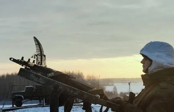 У чаканні беспілотніка (ілюстрацыйнае фота)
