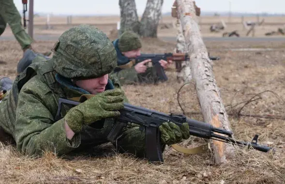 Тренировка с призванными из запаса
