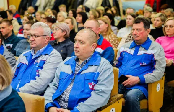 На пропагандистском мероприятии на БМЗ
