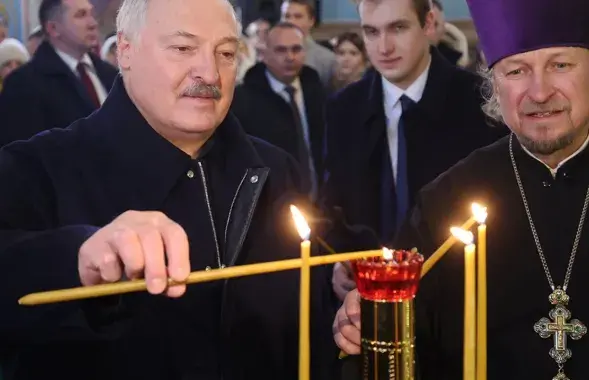 Александр Лукашенко в Логойске
