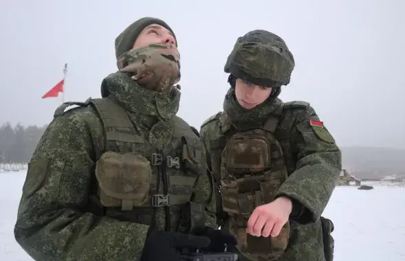 Белорусские военные
