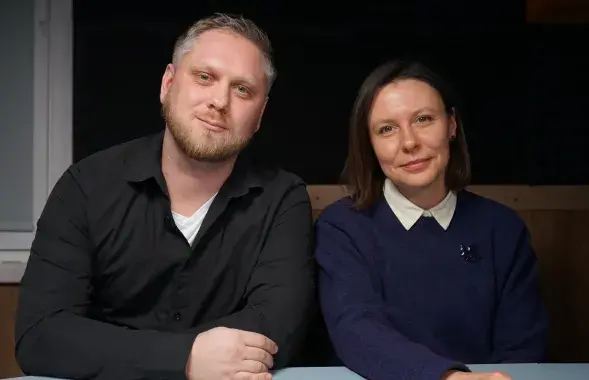 Аляксей Новік і Паліна Бродзік
