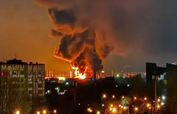 Пажар у Энгельсе
