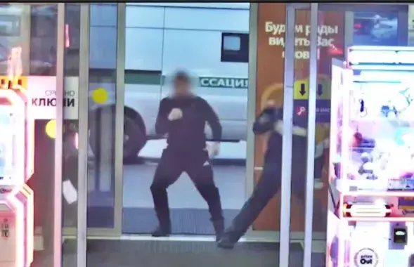 Напад у гомельскім гандлёвым цэнтры
