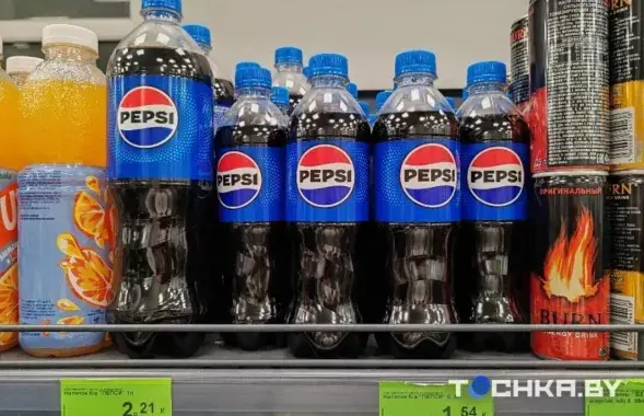 Pepsi без сахара исчезает в белорусских магазинах
