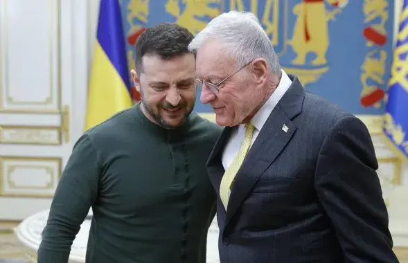 Владимир Зеленский и Кит Келлог
