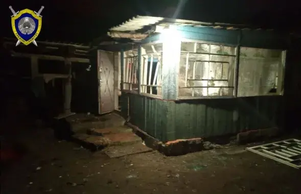 В деревенском доме под Жлобином взорвался кислородный баллон
