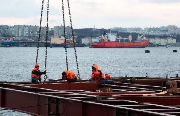 Рэжыму Лукашэнкі порт патрэбны як важны пункт на транзітным шляху ў Кітай
