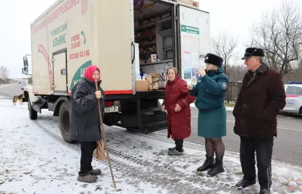 Аўталаўка ў Мазырскім раёне, ілюстрацыйны здымак
