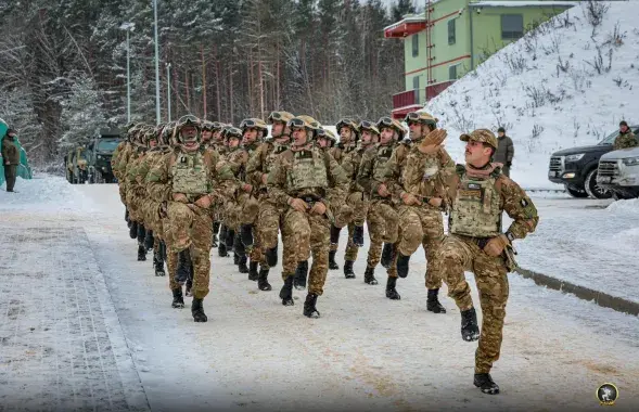 Трэніроўка лівійскага спецназу

