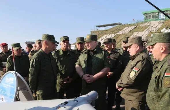 Лукашэнка і БПЛА
