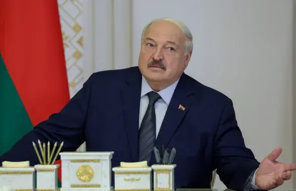Аляксандр Лукашэнка на нарадзе

