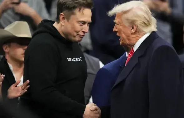 Трамп и Маск
