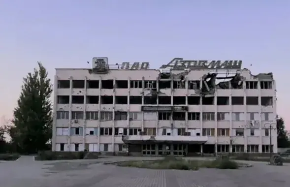 Завод "Азоўмаш" у Марыупалі
