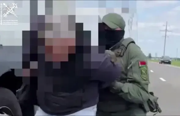 Затрыманне перавозчыка
