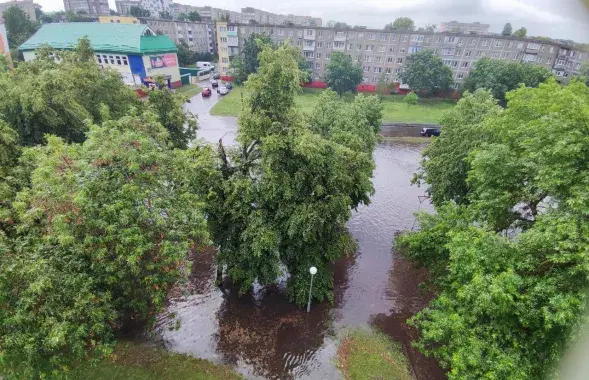 Залева ў Гомелі
