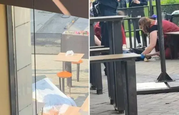 Мужчына памёр ў мінскім Burger King
