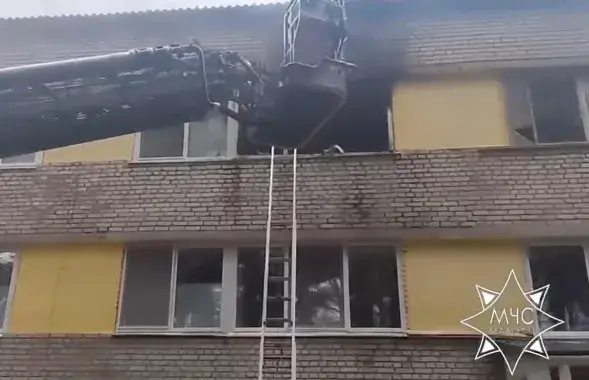 Пожар детского лагеря под Молодечно
