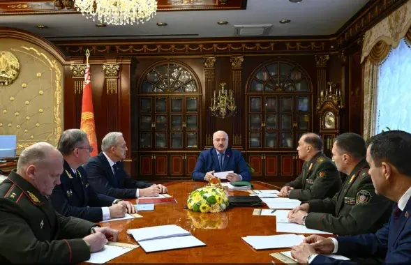 Совещание у Лукашенко
