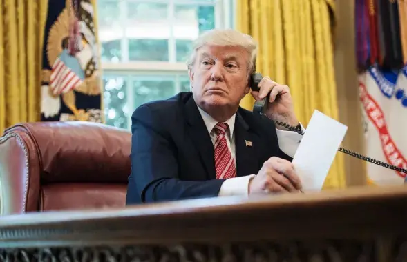Дональд Трамп, прэзідэнт ЗША
