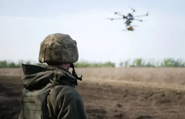 Беспілотнік, фота ілюстрацыйнае
