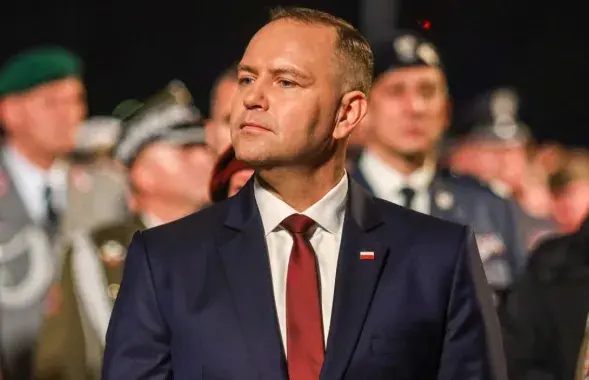 Кароль Навроцкий на Вестерплатте
