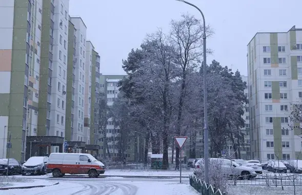 Зима пришла в Беларусь
