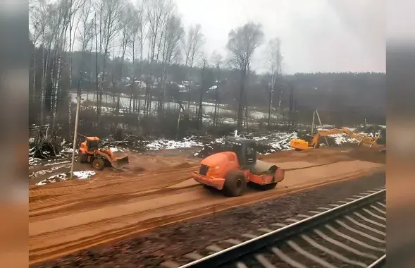 Будаўнікі прыкметна прасунуліся
