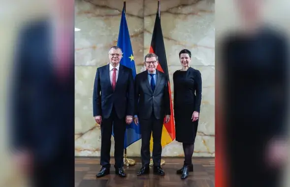 Віктар Бабарыка, Ёган Вадэфуль і Марыя Калесніква
