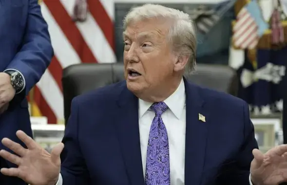 Прэзідэнт ЗША Дональд Трамп
