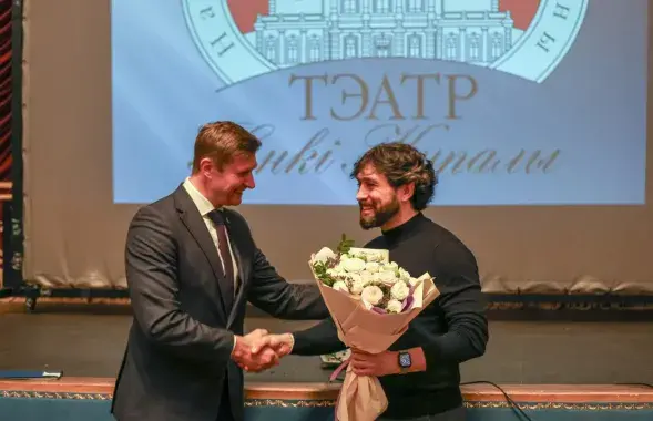 Руслан Чарнецкі і Дзмітрый Акімаў
